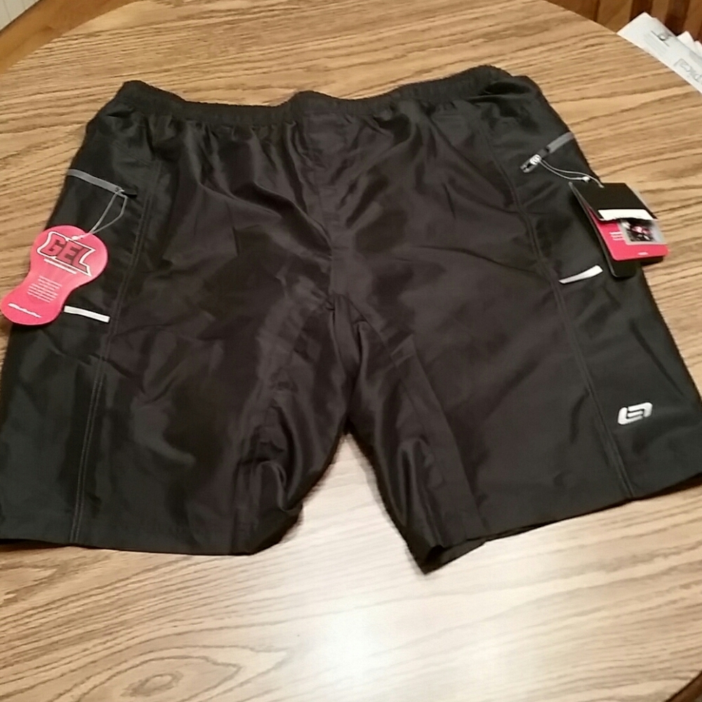 Bellwether gel padded cycling shorts,XXXL, black
